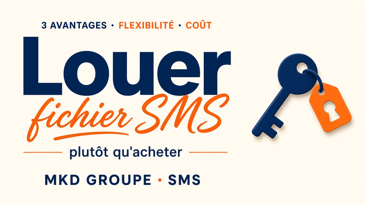 Louer un fichier SMS : les 3 avantages — MKD Groupe