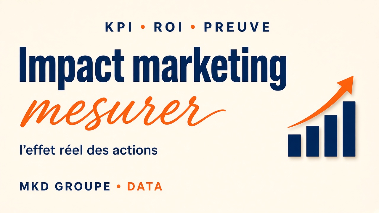 Impact marketing : mesurer le réel de votre stratégie — MKD Groupe