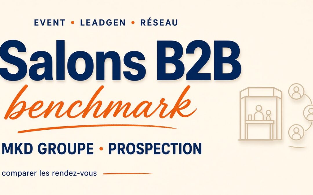 Benchmark des salons B2B : choisir ses événements de prospection