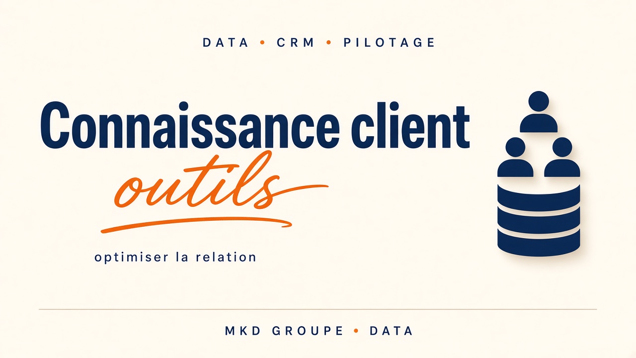 Connaissance client : outils pour piloter votre data marketing — MKD Groupe