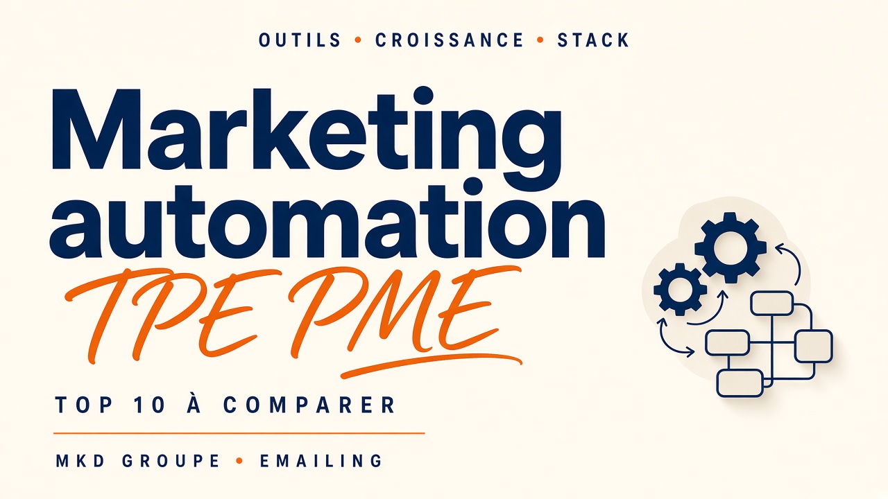 Top 10 outils de marketing automation pour TPE et PME — MKD Groupe
