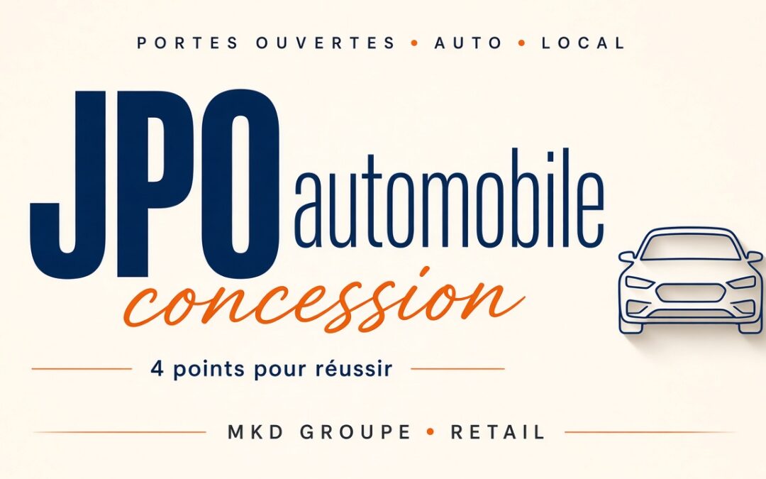 Journées portes ouvertes concession : 4 points pour réussir