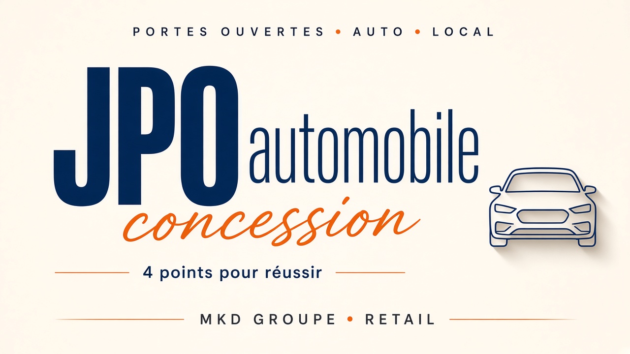 Journées portes ouvertes concession : 4 points pour réussir — MKD Groupe