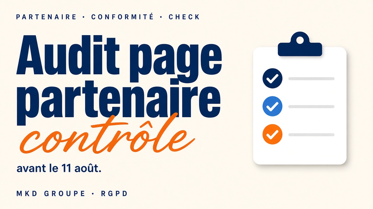 Audit page partenaire — MKD Groupe