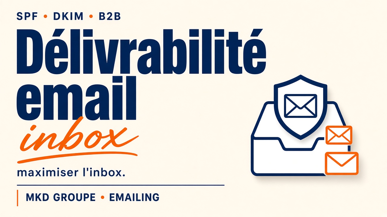 Délivrabilité email B2B — MKD Groupe