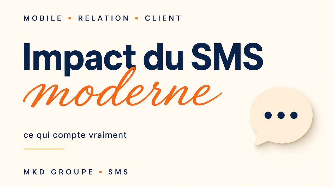 Impact des SMS sur la communication moderne : usages utiles — MKD Groupe