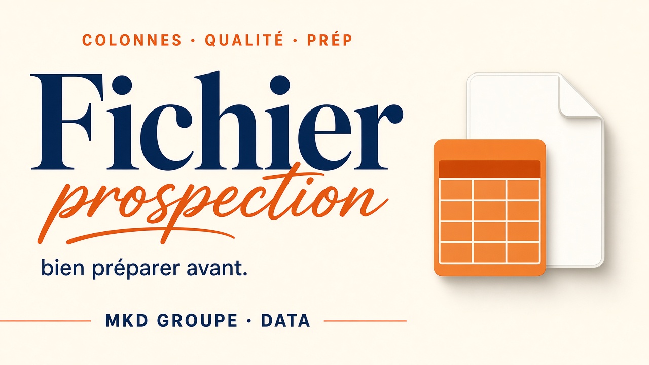 Préparer un fichier de prospection : méthode terrain — MKD Groupe