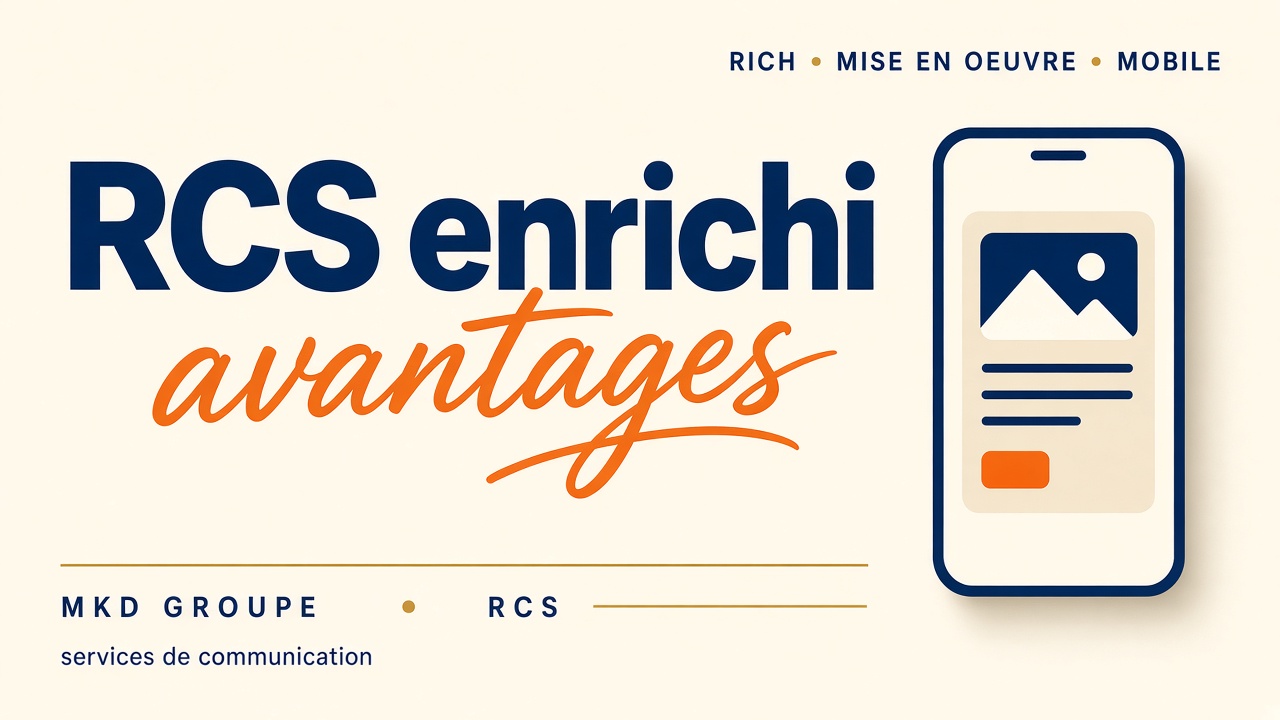 Services de communication enrichis RCS : avantages et mise en œuvre — MKD Groupe