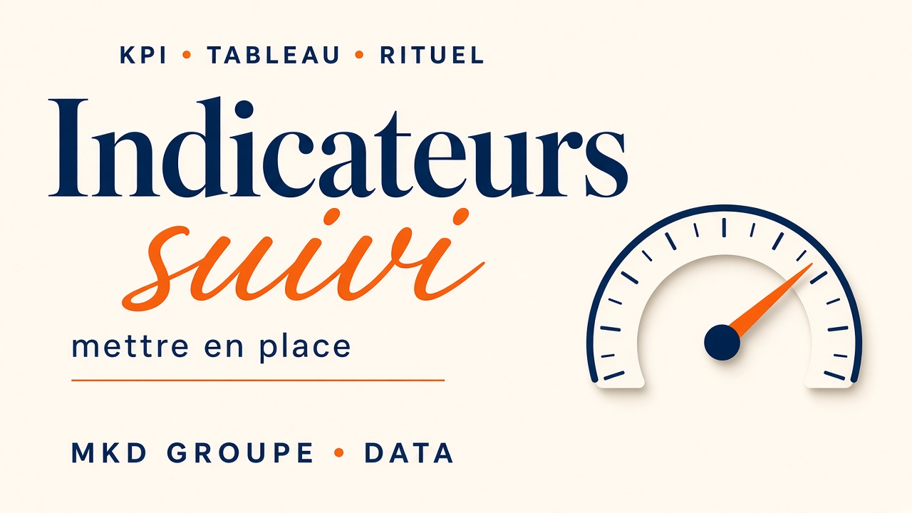 Indicateurs de suivi : lesquels poser en prospection — MKD Groupe