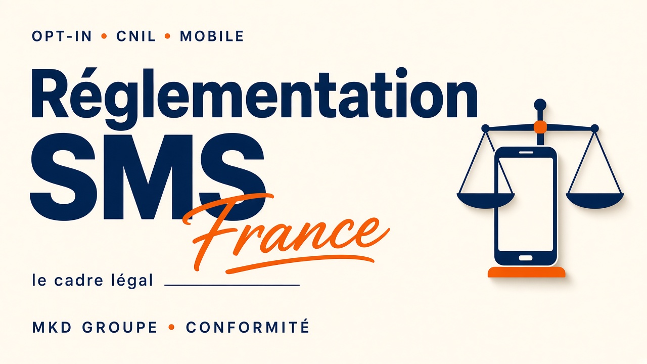 Réglementation SMS en France : opt-in, STOP et horaires — MKD Groupe