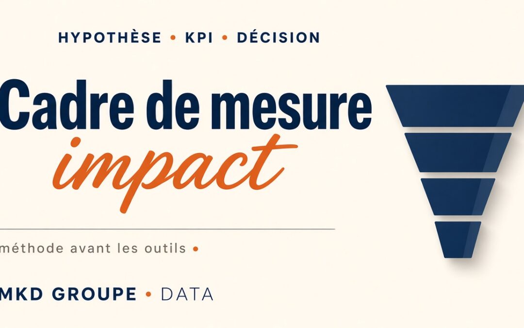 Impact marketing : cadre et méthode de mesure