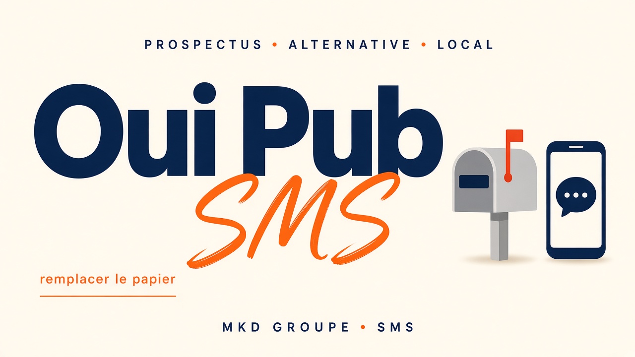 Oui Pub : le SMS comme alternative aux prospectus — MKD Groupe
