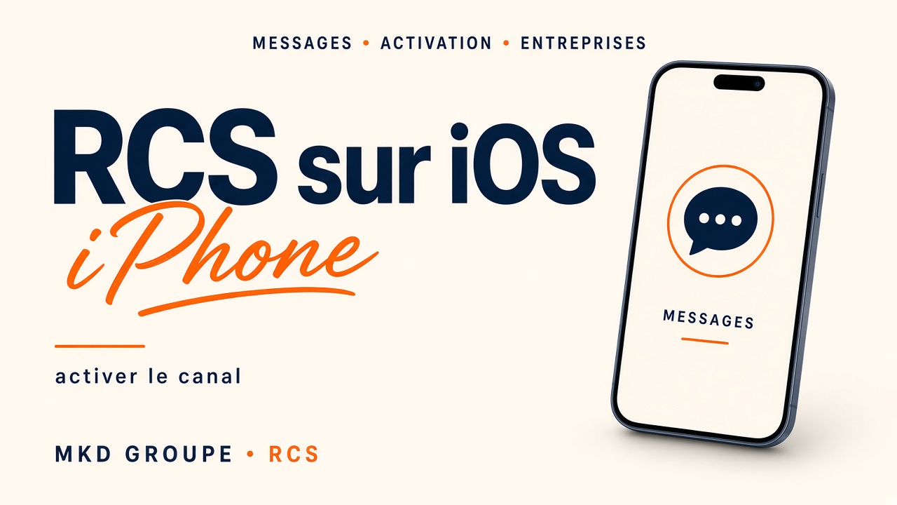 iOS 18 et RCS sur iPhone : activation et opérateurs en France — MKD Groupe