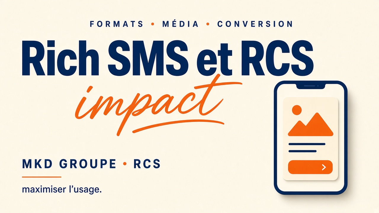 Rich SMS et RCS : usages efficaces pour maximiser l’impact — MKD Groupe
