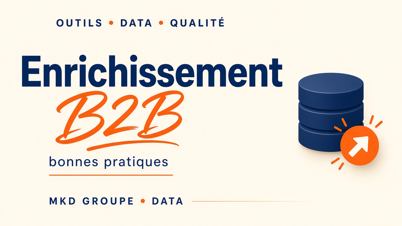 Enrichissement de données B2B : outils et bonnes pratiques — MKD Groupe