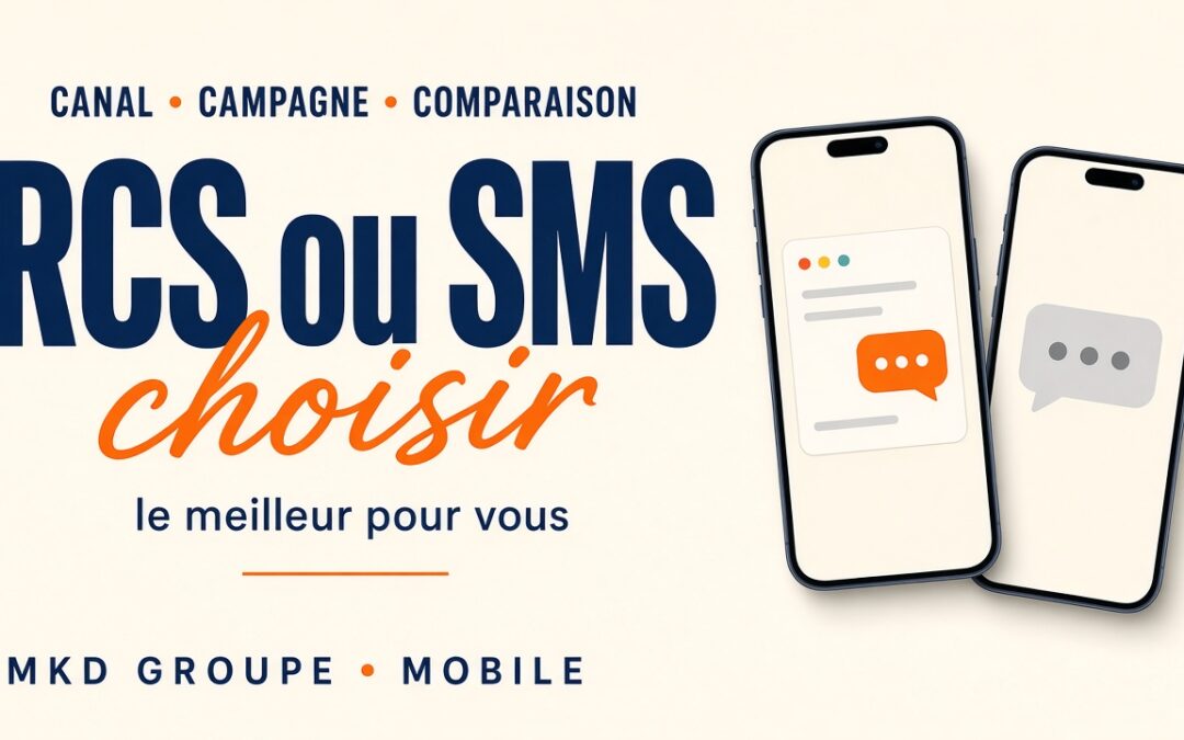 RCS ou SMS : quelle différence et lequel choisir ?