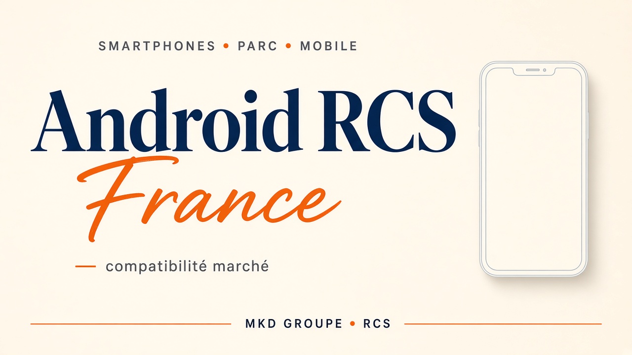 Android RCS en France : du seuil des 20 millions au parc massifié — MKD Groupe