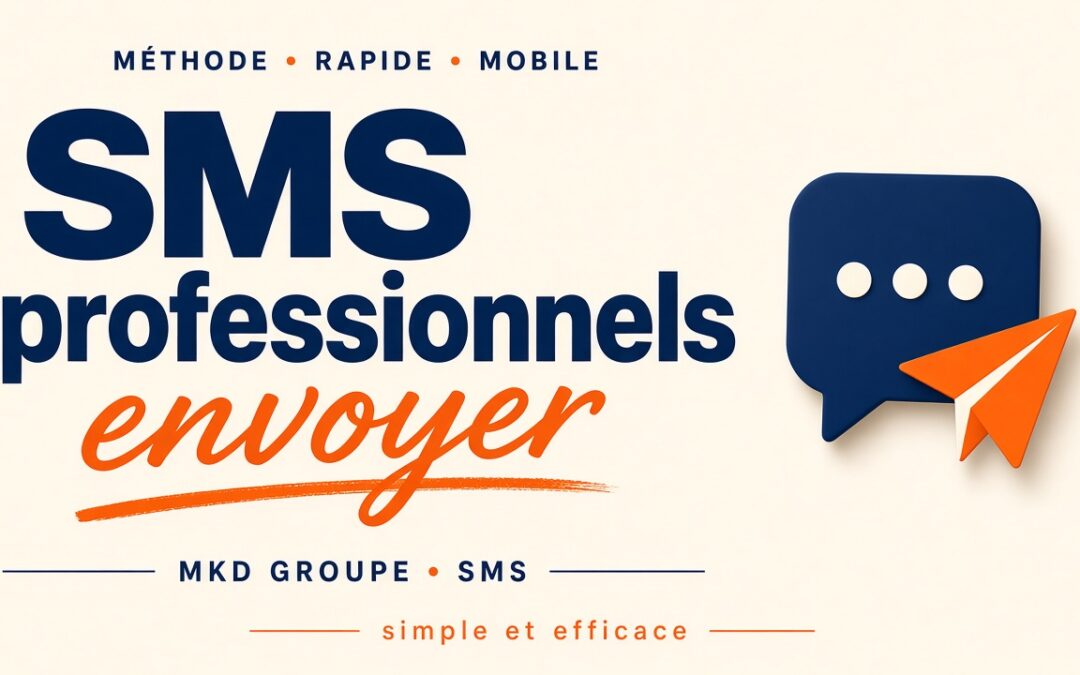 Envoyer des SMS pro : méthode simple et rapide