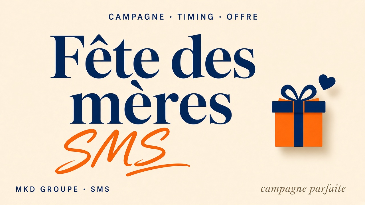 Campagne SMS parfaite pour la fête des mères — MKD Groupe