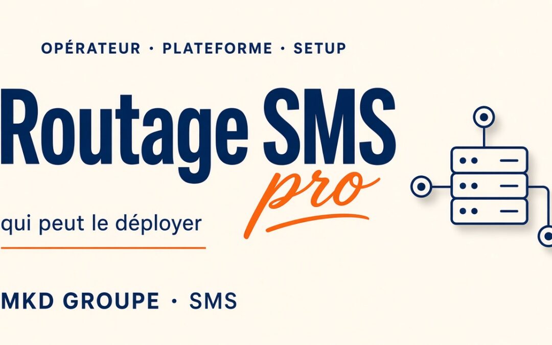 Routage SMS pro : qui peut le mettre en place ?