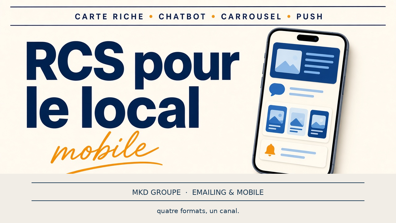 RCS pour le local — MKD Groupe